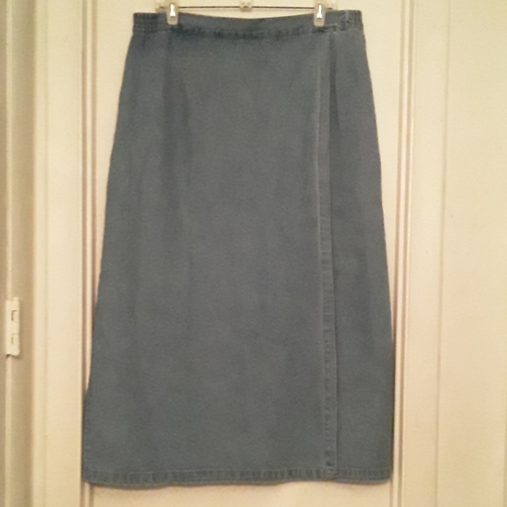 JEANS LONG SKIRT PLUS SIZE 18W